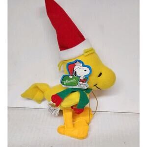 Whitman's Promotional Chocolates Santa Peanuts Woodstock Plush Christmas Toy NWT
